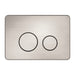 Nero In Wall Toilet Push Plate - Brushed Nickel-NRPL001BN-blue-leaf-bathware