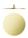 Nero 300mm Round Shower Head - Brushed Gold-NRROA1202BG-blue-leaf-bathware