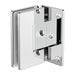 Nero 90 Degree Glass To Wall Shower Hinge 10mm Glass - Chrome-NRSH101aCH-blue-leaf-bathware