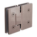 Nero 180 Degree Glass To Glass Shower Hinge 10mm Glass - Brushed Bronze-NRSH102aBZ-blue-leaf-bathware