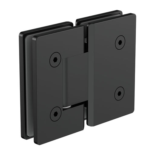 Nero 180 Degree Glass To Glass Shower Hinge 10mm Glass - Matte Black-NRSH102aMB-blue-leaf-bathware