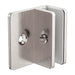 Nero Shower F Bracket 10mm Glass - Brushed Nickel-NRSH202aBN-blue-leaf-bathware