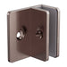 Nero Shower F Bracket 10mm Glass - Brushed Bronze-NRSH202aBZ-blue-leaf-bathware