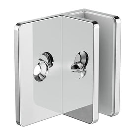 Nero Shower F Bracket 10mm Glass - Chrome-NRSH202aCH-blue-leaf-bathware