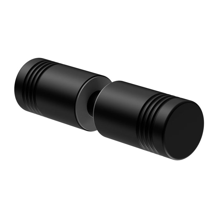 Nero Round Shower Knob - Matte Black-NRSH301aMB-blue-leaf-bathware