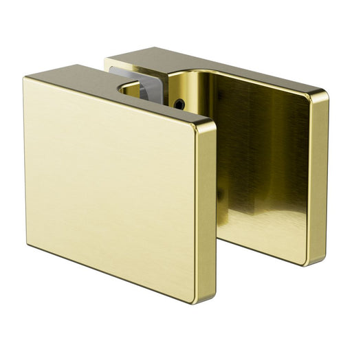 Nero Square Shower Knob Handle - Brushed Gold-NRSH302aBG-blue-leaf-bathware