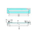 Nero Towel Bar 500mm - Gun Metal-NRSH303aGM-blue-leaf-bathware