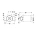 Nero Premium 35mm Universal Shower Mixer Body Only-NRUB002P-blue-leaf-bathware