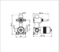 Nero Project 35mm Universal Shower Mixer With Diverter Body Only-NRUB003-blue-leaf-bathware