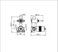 Nero Premium 35mm Universal Shower Mixer With Diverter Body Only-NRUB003p-blue-leaf-bathware