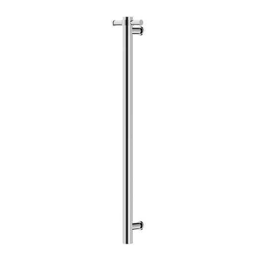 Nero Non-Heated Vertical Towel Rail 900mm - Chrome-NRV901CH-blue-leaf-bathware