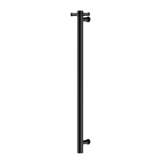 Nero Non-Heated Vertical Towel Rail 900mm - Matte Black-NRV901MB-blue-leaf-bathware