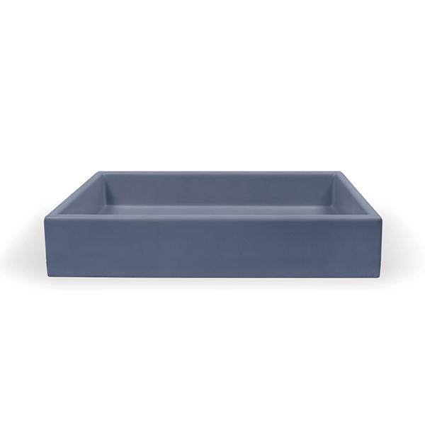 Nood Co Box Basin Surface Mount - 14 Colours-BX1-1-0-CO-blue-leaf-bathware