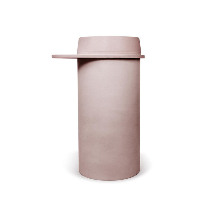 Nood Co Cylinder - Funl Basin - 14 Colours-FL1-4-0-BL-blue-leaf-bathware