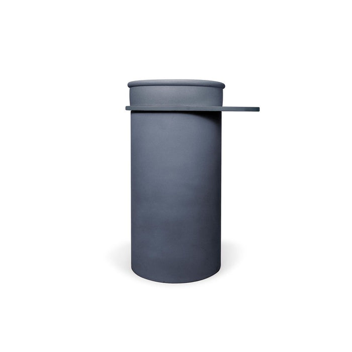 Nood Co Cylinder Tubb Basin - 14 Colours-TB1-4-0-CO-blue-leaf-bathware