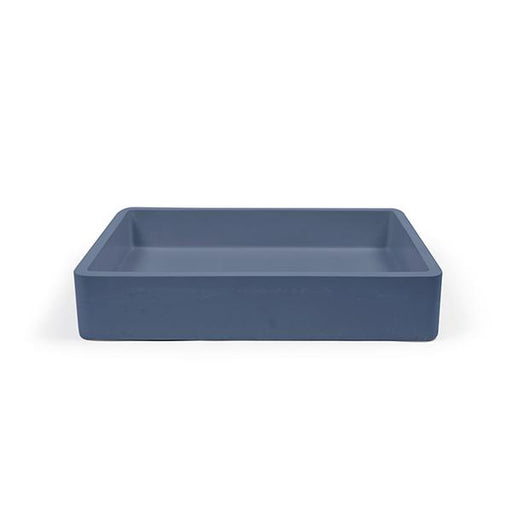 Nood Co Vesl Rectangle Basin Surface Mount - 14 Colours-VR1-1-0-CO-blue-leaf-bathware