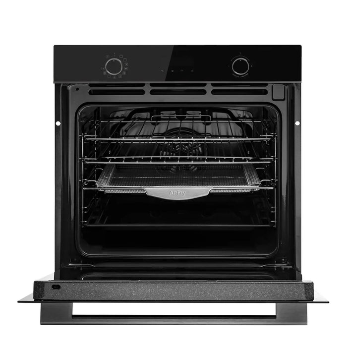 Omega 60cm 11 Function Oven with AirFry Midnight