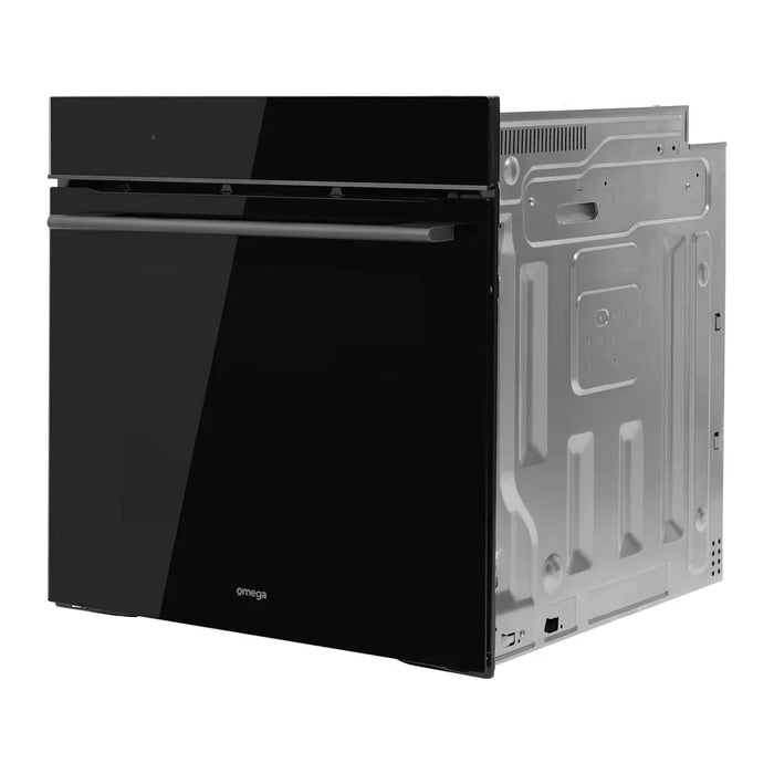 Omega 60cm 16 Function Pyrolytic Oven with Air Fry Midnight