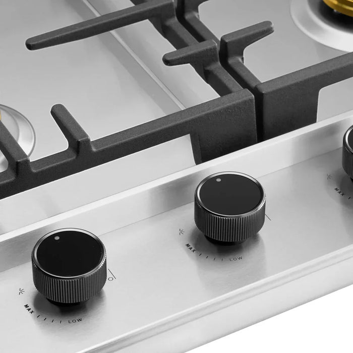 Omega 60cm Gas Cooktop - Stainless Steel