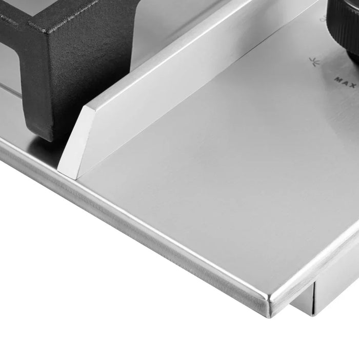 Omega 70cm Gas Cooktop Stainless Steel