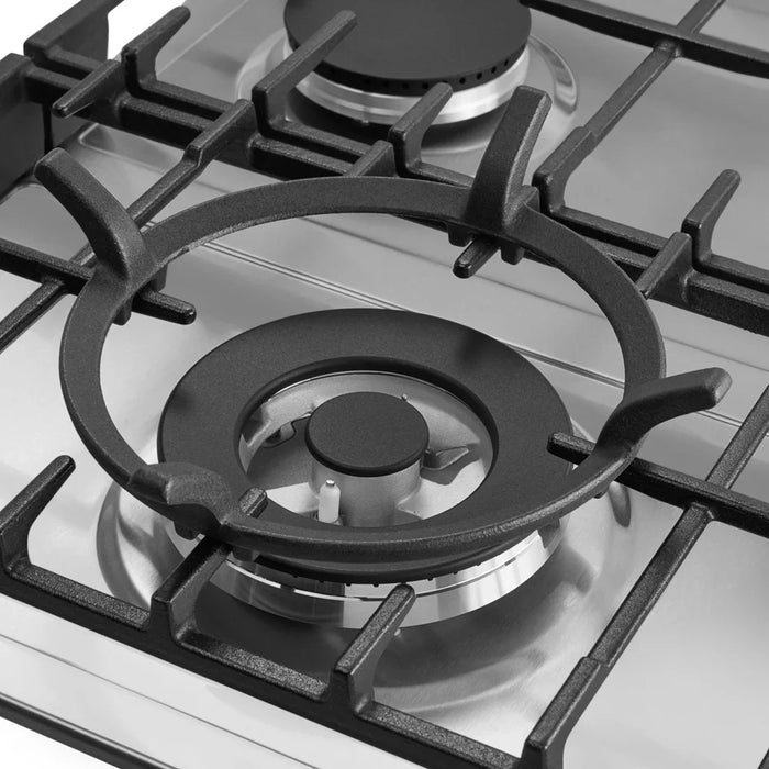 Omega 70cm Gas Cooktop Stainless Steel