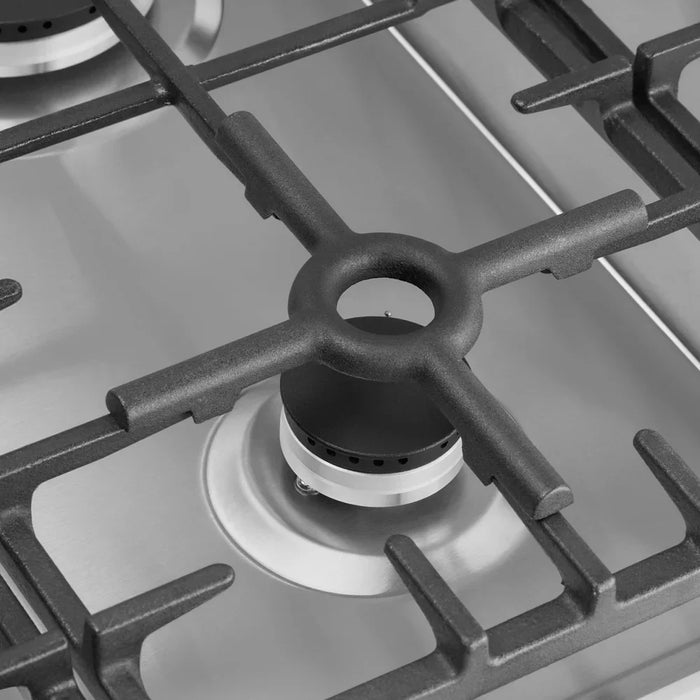 Omega 70cm Gas Cooktop Stainless Steel