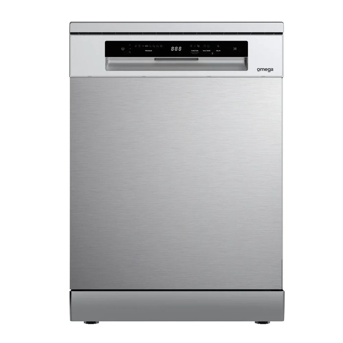 Omega 60cm Freestanding Dishwasher - Stainless Steel