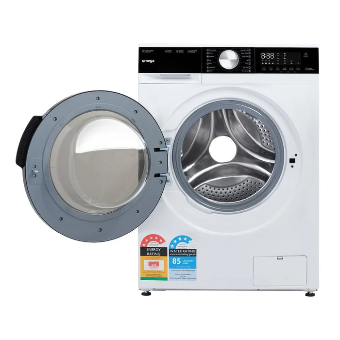 Omega 10kg Auto Dose Front Load Washing Machine