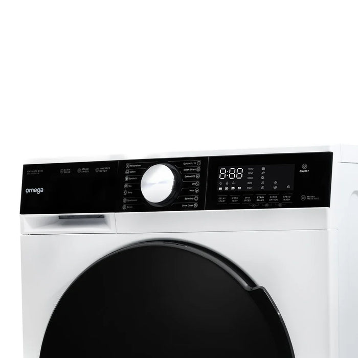 Omega 10kg Auto Dose Front Load Washing Machine