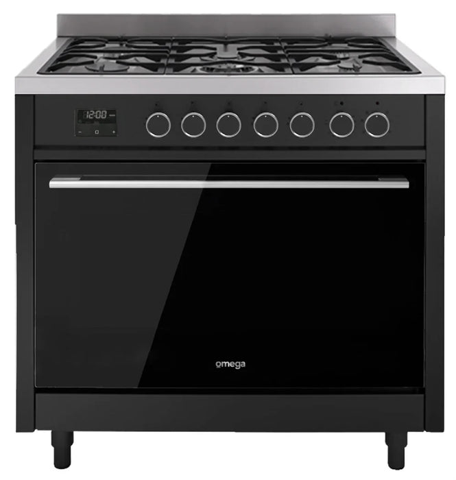 Omega 90cm Freestanding Dual Fuel Cooker