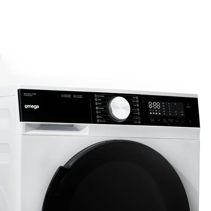 Omega 8kg Heat Pump Clothes Dryer