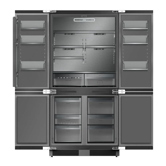 Omega 526L Integrated Quad Door Refrigerator