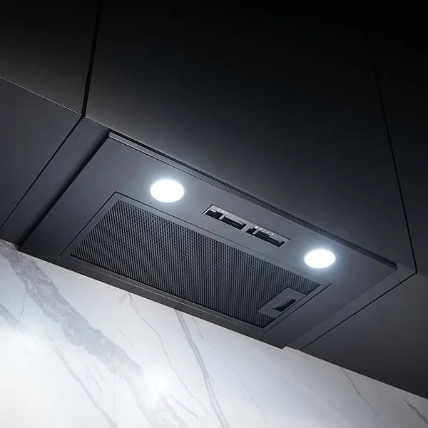 Omega 52cm Undermount Rangehood - Matte Black