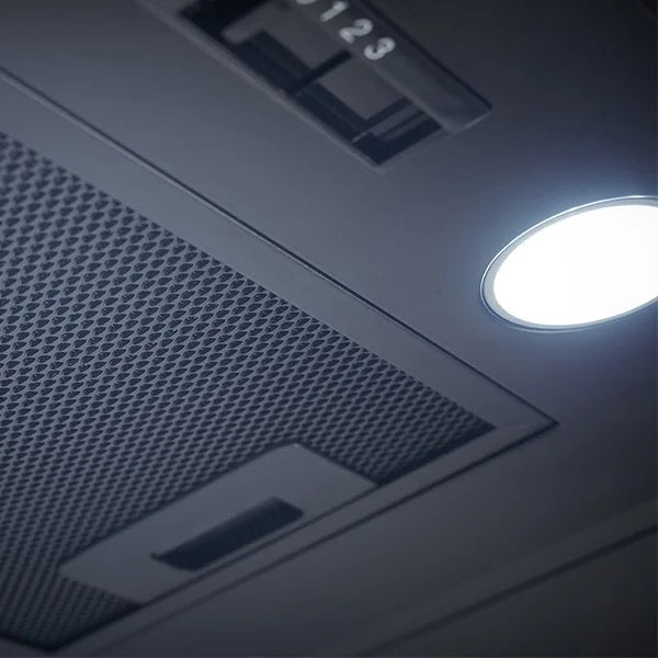 Omega 52cm Undermount Rangehood - Matte Black