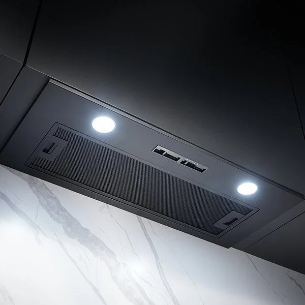 Omega 70cm Undermount Rangehood - Matte Black