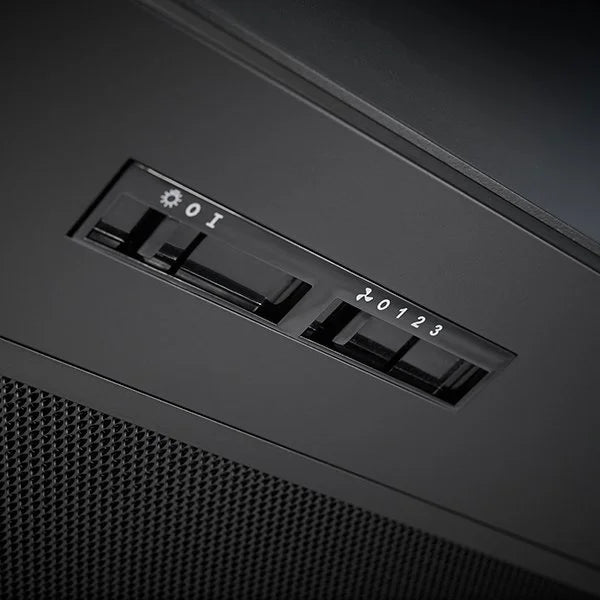 Omega 70cm Undermount Rangehood - Matte Black