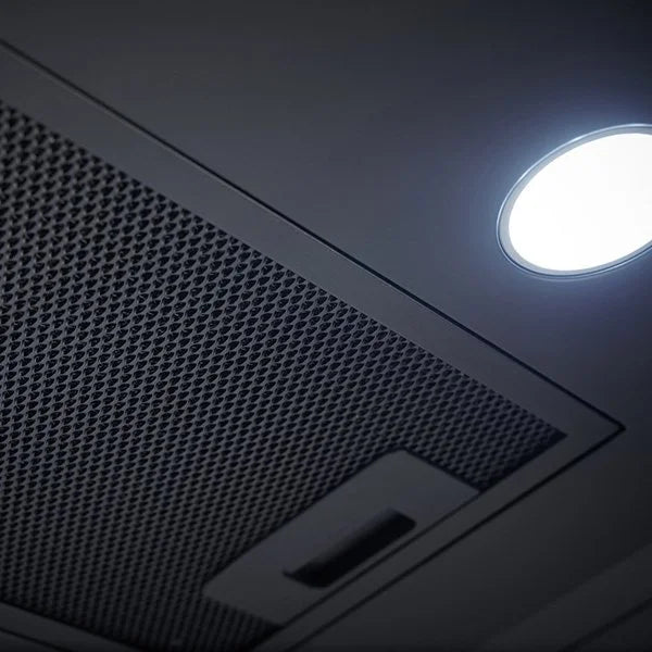 Omega 70cm Undermount Rangehood - Matte Black