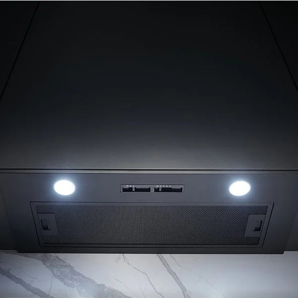 Omega 70cm Undermount Rangehood - Matte Black
