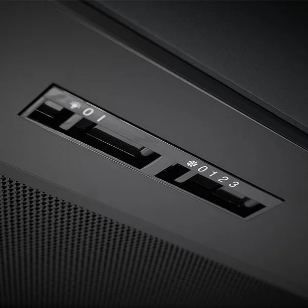 Omega 90cm Undermount Rangehood - Matte Black