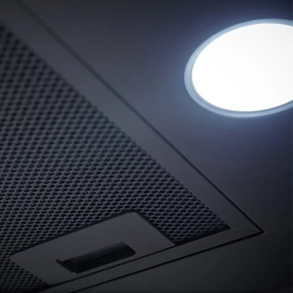 Omega 90cm Undermount Rangehood - Matte Black