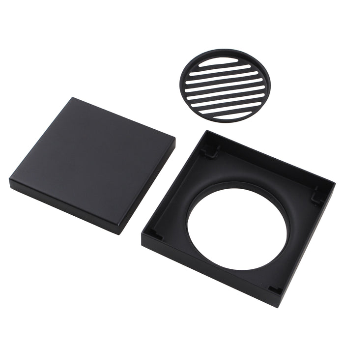 Aquaperla  120x120MM Tile Insert - Black