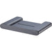 Oliveri Madrid Matte Black Soap Holder With Shelf-MA859FC3MB-blue-leaf-bathware