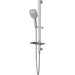 Oliveri Monaco Brushed Nickel Hand Shower With Rail-MO168013BN-blue-leaf-bathware