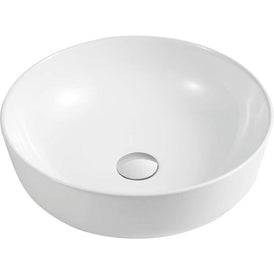 Oliveri Naples Counter Top Circular Basin-NA3771-blue-leaf-bathware