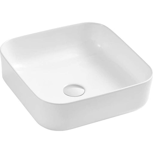 Oliveri Naples Counter Top Square Basin-NA3721-blue-leaf-bathware