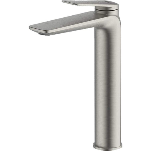 Oliveri Paris Brushed Nickel Tower Basin Mixer-PA070520BN-blue-leaf-bathware