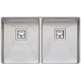 Oliveri Professional Series Double Bowl Undermount Sink-PR1163U-blue-leaf-bathware