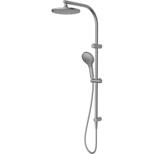 Oliveri Rome Brushed Nickel Dual Shower Set-RO36341BN-blue-leaf-bathware