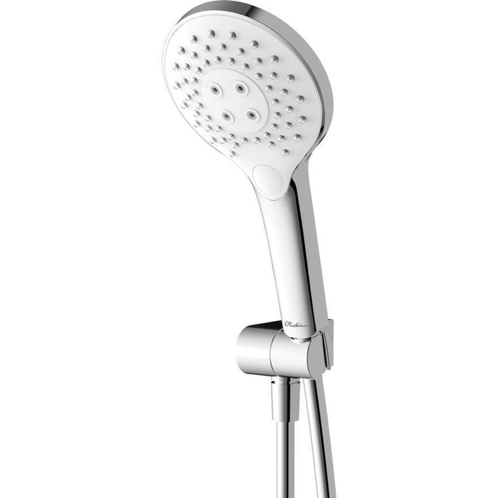 Oliveri Rome Chrome Hand Shower With Bracket-RO147013BCR-blue-leaf-bathware