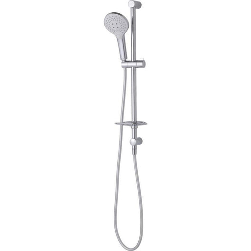 Oliveri Rome Chrome Hand Shower With Rail-RO147013CR-blue-leaf-bathware